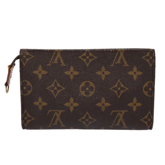 LOUIS VUITTON Monogram Bucket PM Pouch Accessory Pouch LV Auth - Picture 1 of 16